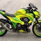 Kawasaki Z800 XSpeed Thai Yellow airbrushed z8