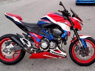 Kawasaki Z800 Red Croatia M4 full loan z8