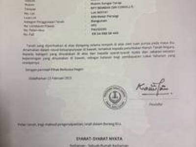 RPT Bemban (Sri Conolly) CORNER LOT