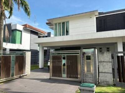 Double Storey Semi D House @ Ponderosa Villa, Taman Ponderosa, Molek